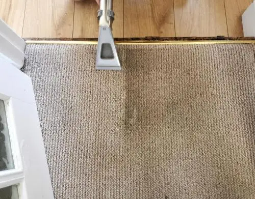 Threshold carpet clean