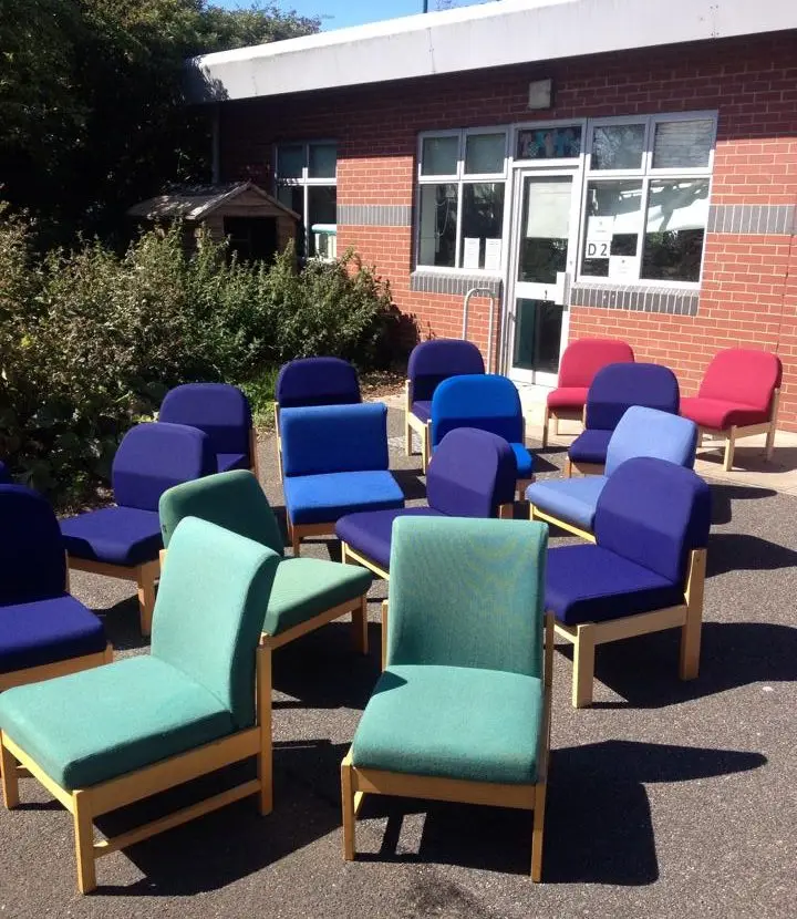 Commercial chair cleaning