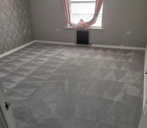 Bedroom carpet clean