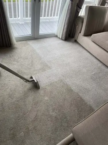 Muddy lounge carpet