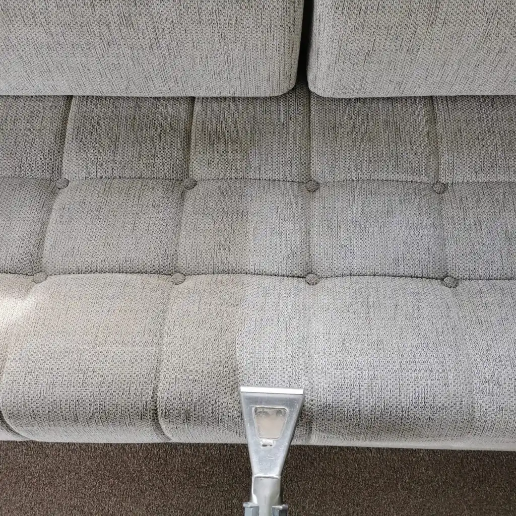 Sofa Clean in progress