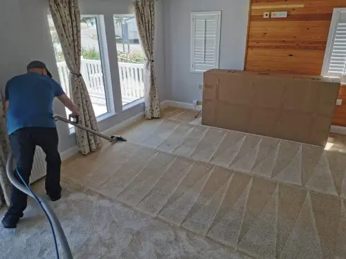 Lounge carpet cleaning