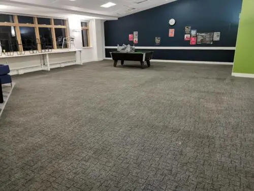 6th Form common room carpet clean