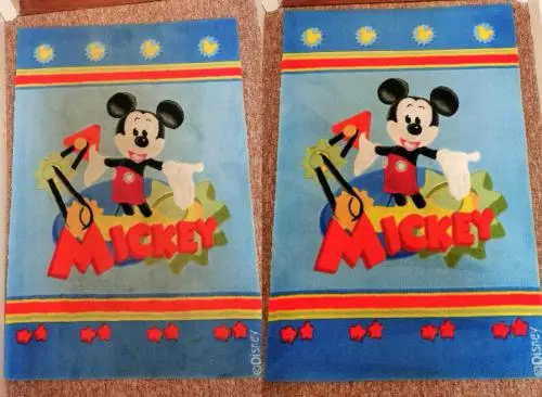 Rug before and after