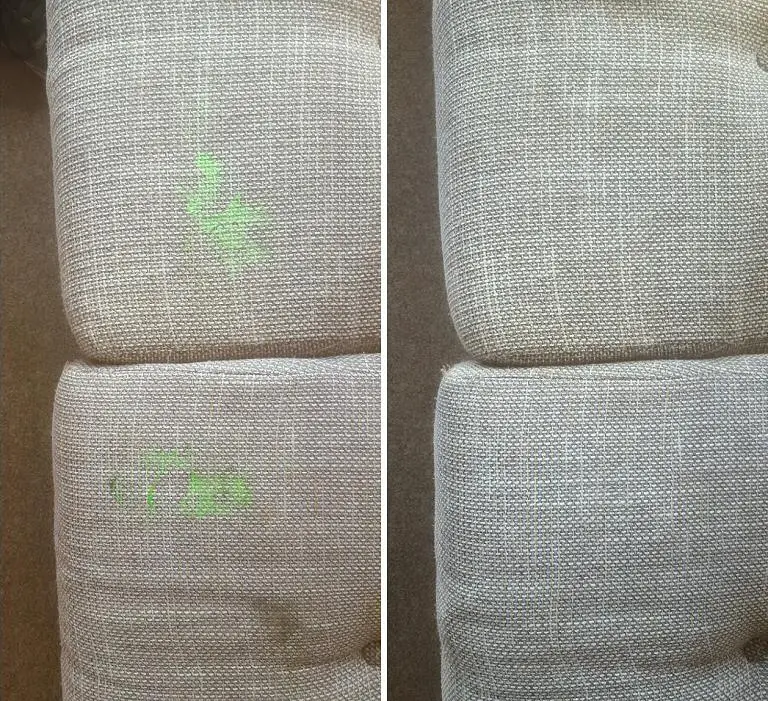 Upholstery - Ink Stain Removal